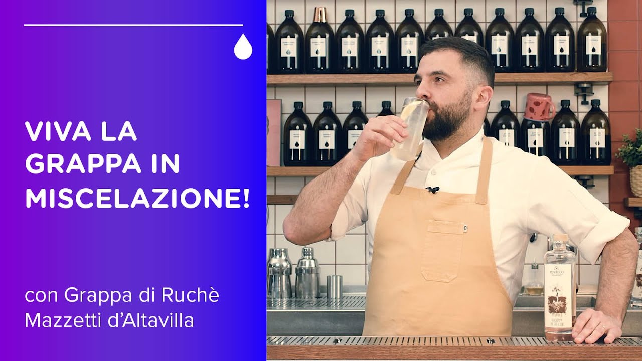 Cocktail con la Grappa? Ecco due ricette originali da rubare!